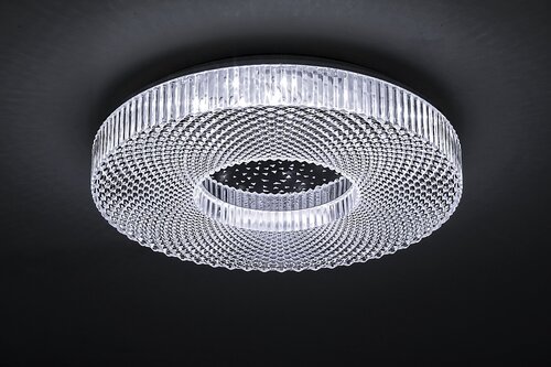Rábalux 3064 Ziva beltéri mennyezeti lámpa, LED 36W, IP20, króm - Image 5