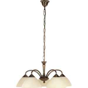 Rábalux 8175 Regina klasszikus beltéri csillár E14 5x MAX 40W IP20 bronz