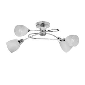 Rábalux 2598 Amy beltéri mennyezeti lámpa, E14 4x MAX 60W, IP20, króm