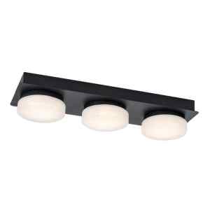 Rábalux 75003 Attichus modern beltéri fürdőszobai lámpa LED 18W IP44 matt fekete