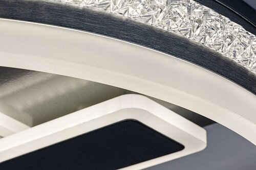 Rábalux 6830 Roxana beltéri mennyezeti lámpa, LED 50W, IP20, ezüst - Image 6