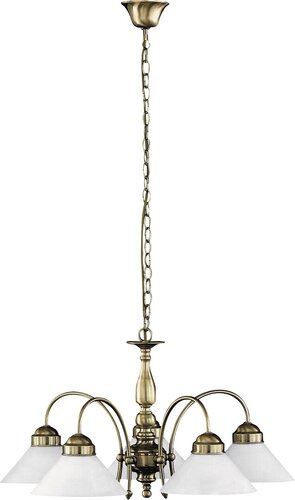 Rábalux 2705 Marian klasszikus beltéri csillár E27 5x MAX 60W IP20 bronz