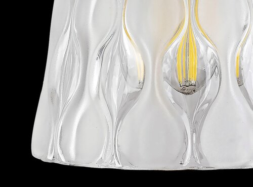 Rábalux 5332 Jarina klasszikus beltéri függeszték E27 1x MAX 40W IP20 fekete - Image 4