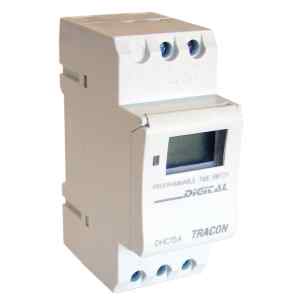 Tracon TKO-HE Sorolható kapcsolóóra,heti,elektronikus,többfunkciós 230V,16 A
