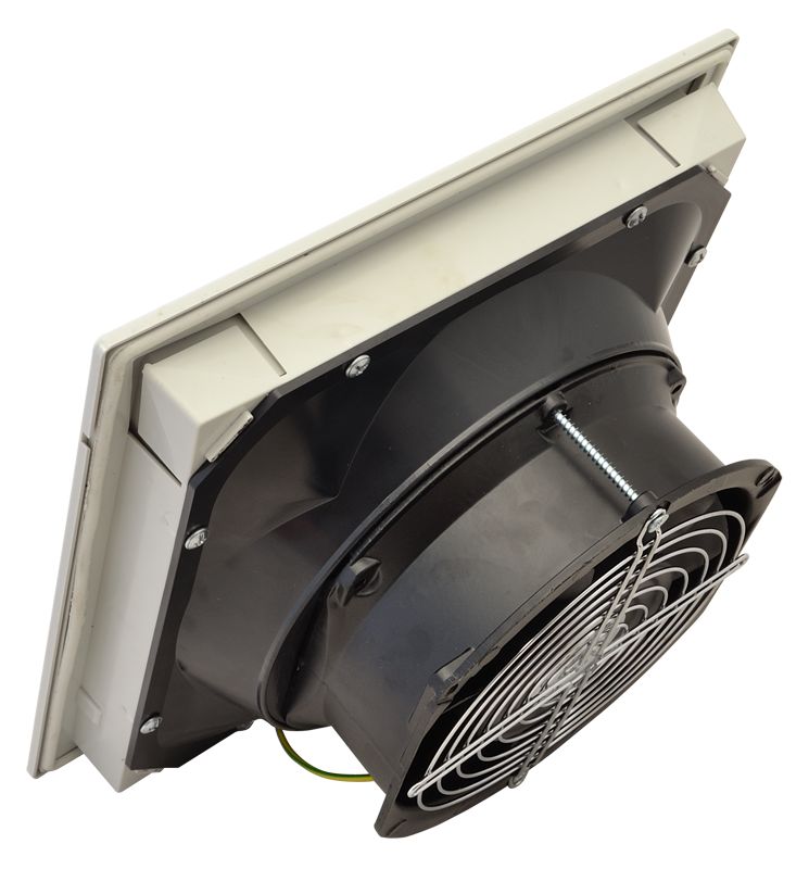 Tracon V215 Szellőztető ventilátor szűrőbetéttel 250×250mm,215m3/h,230V 50-60Hz,IP54 - Image 2