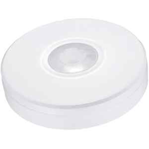 Tracon TMB-011LIP Védett mozgásérzékelő,mennyezetre,lapos,fehér 230V,50Hz,2000W,360°,1-8m,10s-15min,3-2000lux,IP65