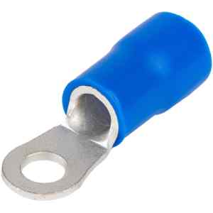 Tracon KSZ16-6 Szigetelt szemes saru,ónozott elektrolitréz,kék 16mm²,M6,PVC