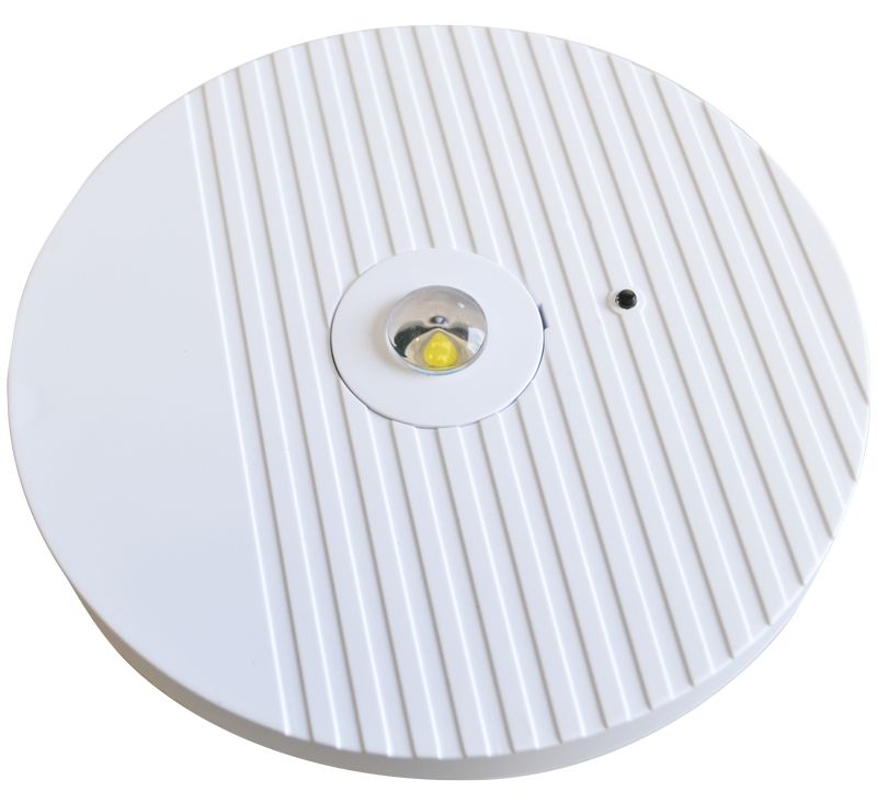 Tracon TLBVM3W Ledes vészvilágító lámpatest,készenléti üzem 230V,50Hz,3W,1×LED,3h,4,8V/900 mAh,Ni-Cd
