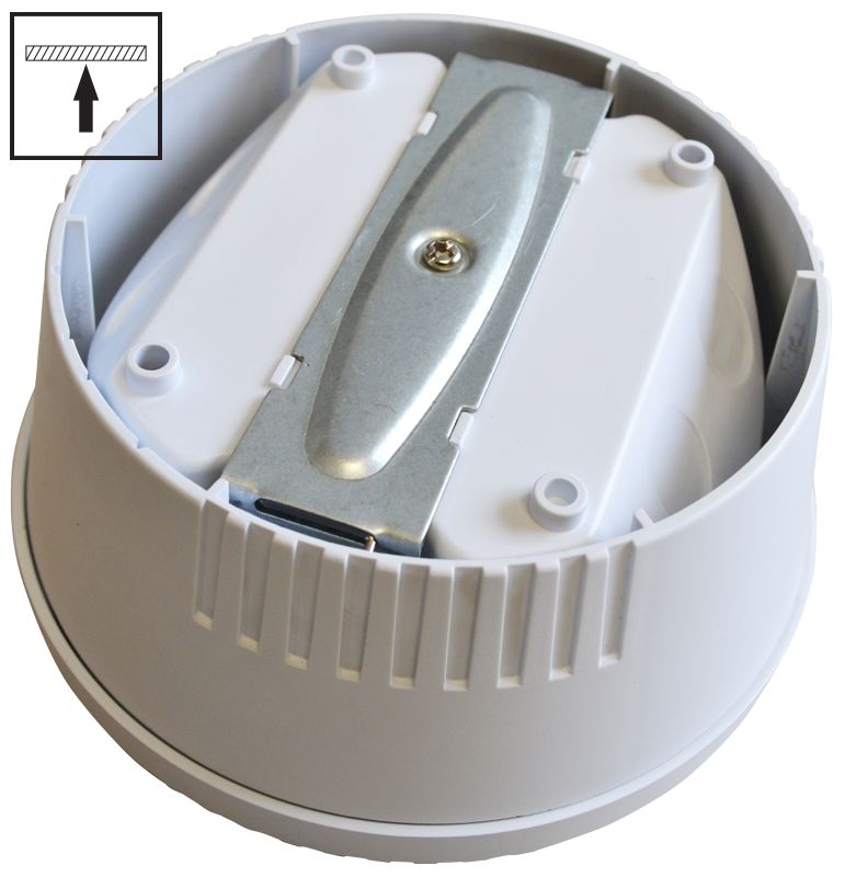 Tracon TLBVM3W Ledes vészvilágító lámpatest,készenléti üzem 230V,50Hz,3W,1×LED,3h,4,8V/900 mAh,Ni-Cd - Image 3