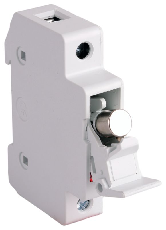 Tracon HBAPV-1P-30X Szakaszolókapcsoló-biztosító hengeres bizt.hoz,PV 30 A,10×38,Un=1000 VDC,DC-20B,IP20 - Image 2