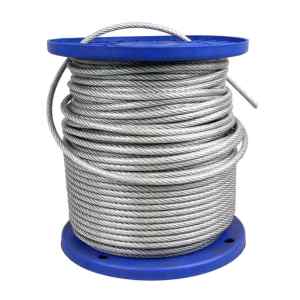 Tracon DKOT5 Drótkötél PVC bevonattal,5-ös 5mm,PVC