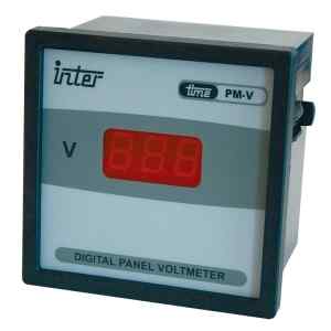 Tracon ACVMD-96-500 Digitális 1 fázisú váltakozó áramú voltmérő,direkt 96×96mm,500V AC