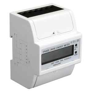 Tracon TVO-F1-CT LCD kijelzésű egyfázisú áramváltós fogyasztásmérő 230V / 5 A Pd=1W