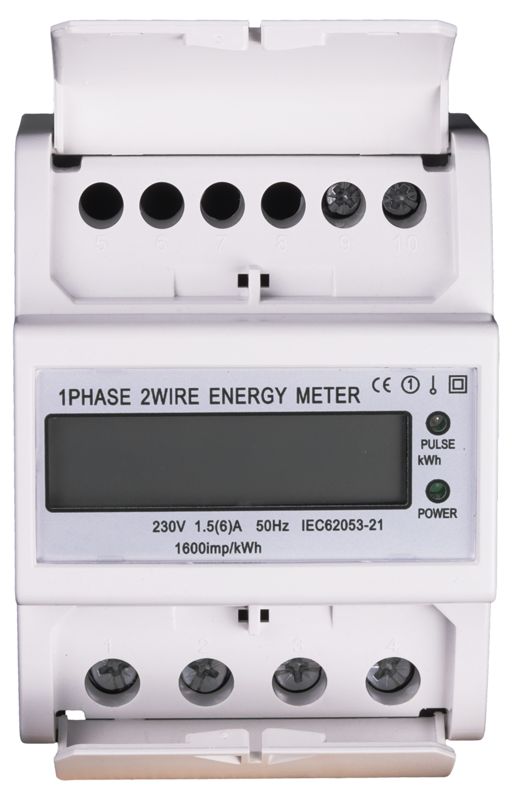 Tracon TVO-F1-CT LCD kijelzésű egyfázisú áramváltós fogyasztásmérő 230V / 5 A Pd=1W - Image 2