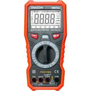 Tracon MM78C Digitális multiméter TRMS ACV,DCV,ACA,DCA,TRMS,Ohm,Hz,C,°C,dioda,NCV,signal