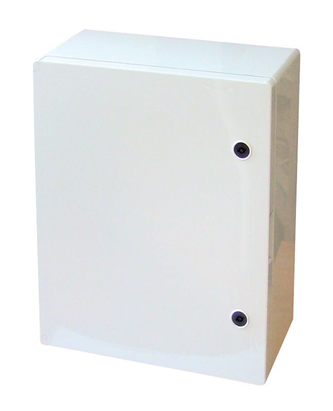 Tracon TME504018 Műanyag elosztószekrény HxWxD=500x400x175mm,IP65,IK10,1000V AC/DC,RAL7035