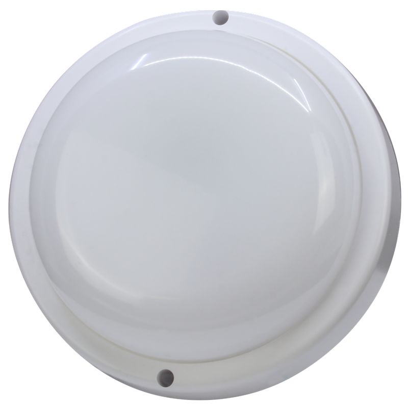 Tracon LHDKS18NW Műanyag házas LED hajólámpa,kerek forma mozgásérzékelővel 230 V,50 Hz,18 W,1440 lm,4000 K,IP44,45s,15lx,8m,EEI=G