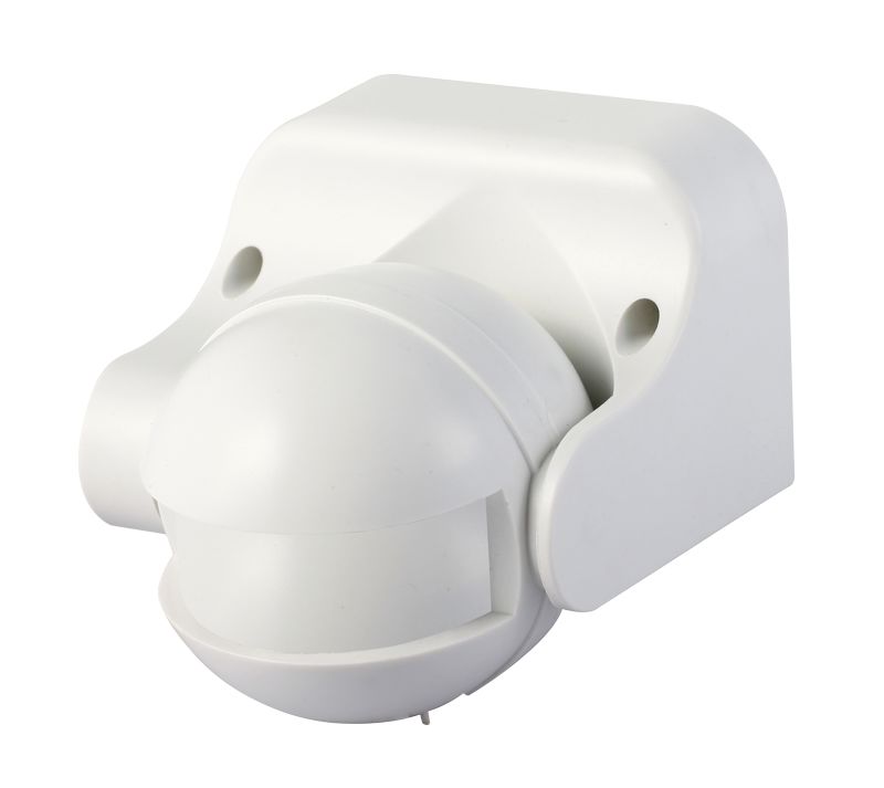 Tracon TMB-152R Mozgásérzékelő,fali,radaros,fehér 230V,50Hz 5,8GHz,180°,5-15m,10s-12min,3-2000lux,IP44