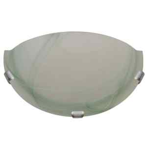 TRACON UFO-F-Z Üveg oldalfali fél UFO lámpatest, zöld 230V, 50Hz, E27, max.1×60W, D=300 mm
