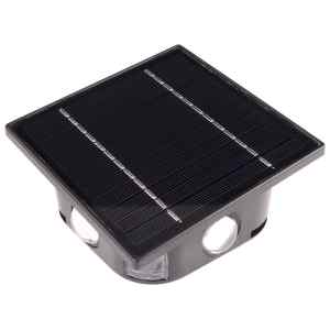 Tracon GARSL6 Napelemes kerti falilámpa 0,4W,3000K,36 lm,3,7V/1300mAh Li,IP44