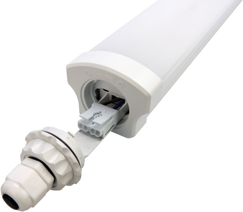 Tracon LVN1550NW Védett LED ipari lámpatest 230 VAC,50 W,6000 lm,4000 K,IP65,IK08,EEI=E - Image 2