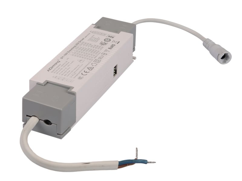 Tracon LPCC48W110D Dimmelhető LED meghajtó 48 W-os panelekhez 200-240 VAC,0,34 A / 9-42 VDC,1400 mA,1-10 V