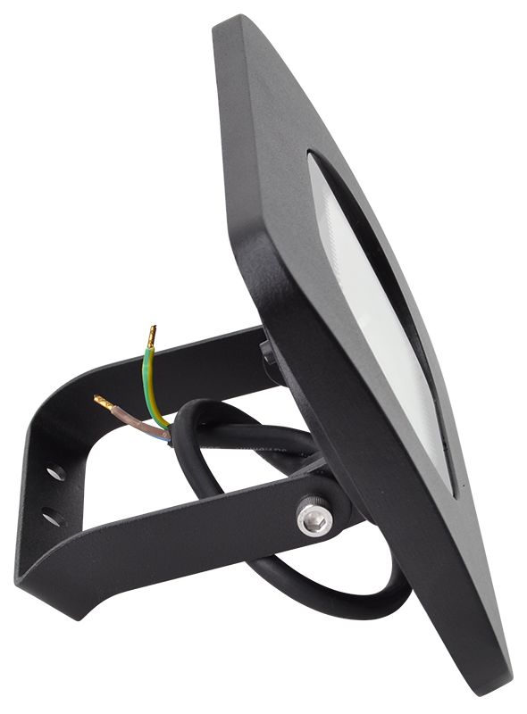 TRACON RSMDL50WW Fekete SMD fényvető 50W, 3000K, IP65, 220-240V AC, 3800lm, EEI=G - Image 3