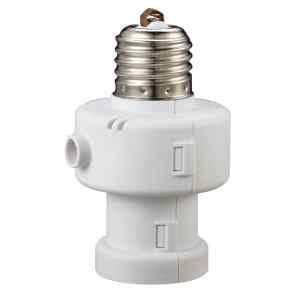 Tracon ALK-472 Alkonykapcsolós foglalat beépített kikapcsolás-időzítővel 230V,50 Hz,E27,1/2/4/8/12 h,5-15lux,IP20