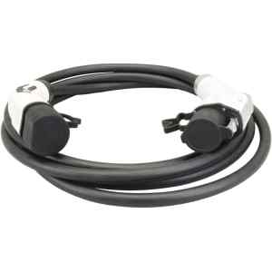 Tracon TECC-21-5M116 E-AUTÓ TÖLTŐKÁBEL 1*16A 3+2P 5M 16A D10mm TYPE2-TYPE1