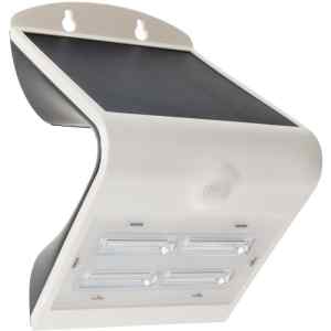 Tracon LSLBW3W Napelemes LED fali világítótest mozgásérzékelővel,fehér 3,2 W,4000 K,400 lm,IP65,3,7 V,2 Ah