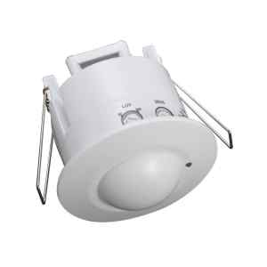 Tracon TMB-061R Mozgásérzékelő,süllyeszthető,radaros,fehér 230V,50Hz,5,8GHz,360°,1-8m,10s-12 min,3-2000lux,IP20