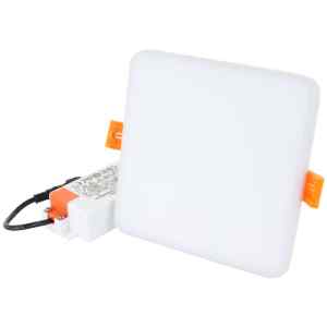 Tracon LED-DLNIP-6NW Védett,beépíthető LED mélysugárzó,négyzetes 230 VAC,6 W,4000 K,450 lm,IP66,EEI=G