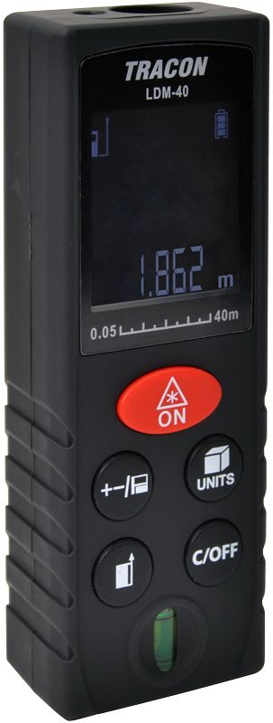 Tracon LDM40 Lézeres távolságmérő max. 40m