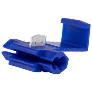 Tracon KL Késes leágaztató,ónozott elektrolitréz,kék 1,5-2,5mm²,50VDC,max. 20 A