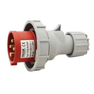 Tracon TICS-0142H Ipari csatlakozó dugó,fokozott védelemmel 16A,400V,3P+E,6h,IP67