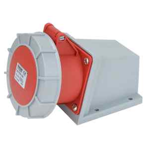 Tracon TICS-1252 Felületre szerelhető ipari csatlakozóaljzat 32A,400V,3P+N+E,6h,IP67