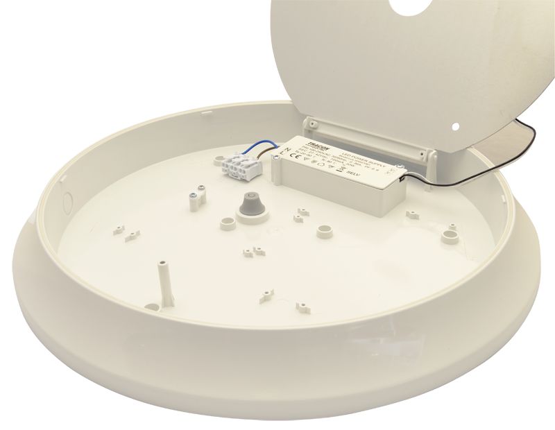 Tracon EVA14NW Műanyag burás falon kívüli LED világítótest 100-240 V,50 Hz,14 W,1000 lm,4000 K,IP54,EEI=F - Image 4
