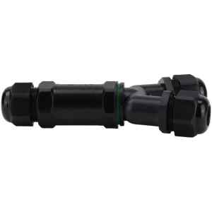 Tracon CST4-Y3P Tömítőszelencés kábeltoldó,Y-elágazó 0.5-4 mm²,IP68,PC+PA6.6,3P,450VAC,24A