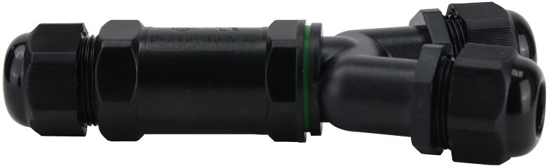 Tracon CST4-Y3P Tömítőszelencés kábeltoldó,Y-elágazó 0.5-4 mm²,IP68,PC+PA6.6,3P,450VAC,24A