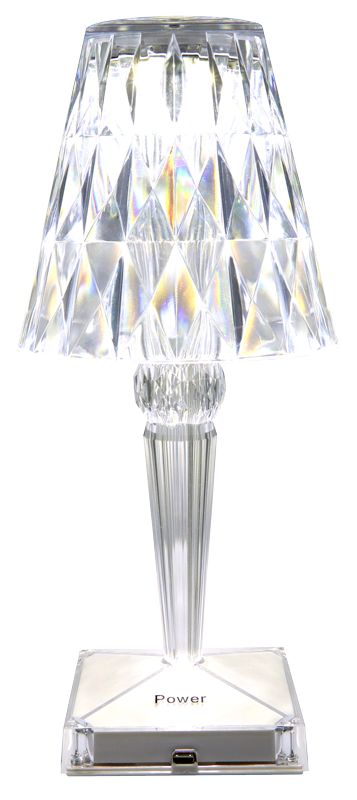 Tracon RLG Asztali akkumulátoros LED díszlámpa,ernyő 1W,3000-6500K,3,7V,1200 mAh,Li-Ion,70lm,6h,IP20