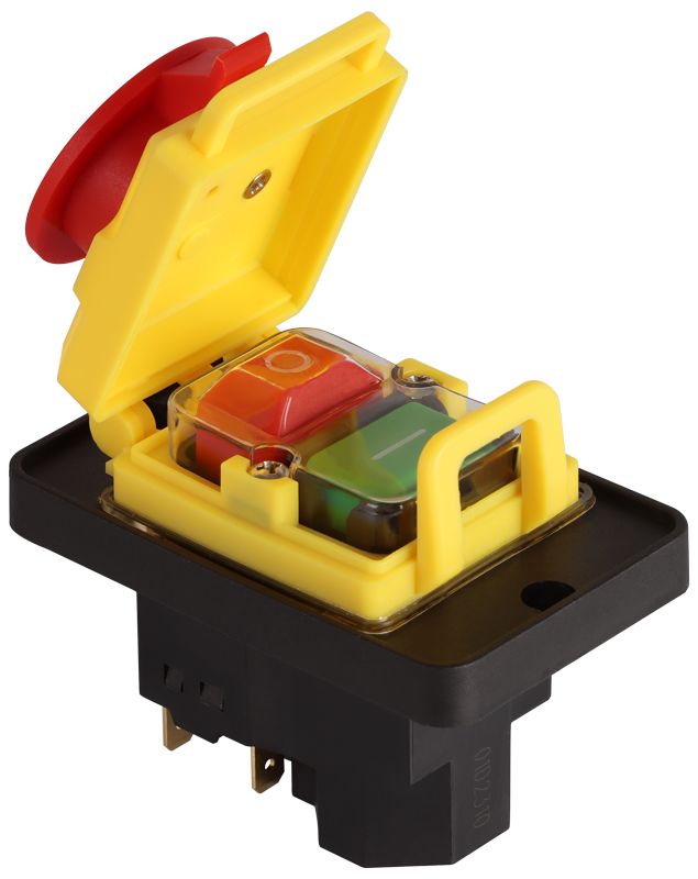 Tracon SSTM-317 Relés biztonsági kapcsoló,gombafejű reteszeléssel 7PIN,400 VAC,8A/AC3,IP54,6,3×0,8