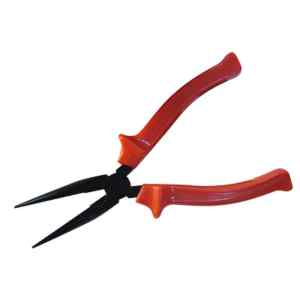 Tracon KUF-8 Kúpos fogó,normál,piros nyél L=205mm,280g