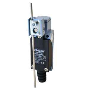 Tracon LSME8107 Helyzetkapcsoló,billenőkar-pálca 1xNO+1xNC,2A/230V AC-15,0,3A/250V DC-13,0-100mm,IP65