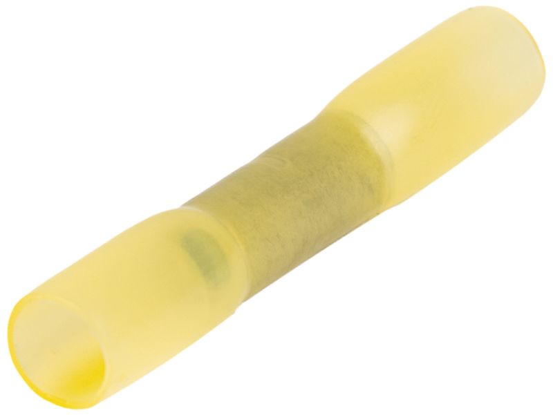 Tracon ZSTHS Zsugorodó szigetelésű toldóhüvely,elektrolitréz,sárga 4mm²,PO