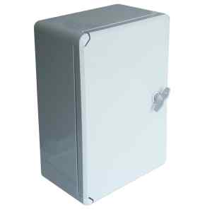 Tracon TME332513 Műanyag elosztószekrény HxWxH=330x250x130mm,IP65,IK10,1000V AC/DC,RAL7035