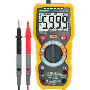 Tracon PAN186 Digitális multiméter True RMS DCV,ACV,DCA,ACA,OHM,C,°C,dioda