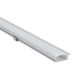 Tracon LEDSZPR2 Alumínium profil LED szalagokhoz,lapos,besüllyeszthető W=10mm,H=2m