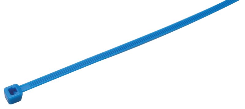 Tracon 200K Normál kábelkötegelő,kék 200×2.6mm,D=1-52mm,PA6.6