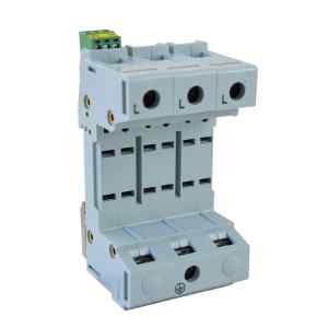 Tracon TTV2-BASE-3P Aljzat 2-es típusú túlfeszültség levezetőkhöz "3P