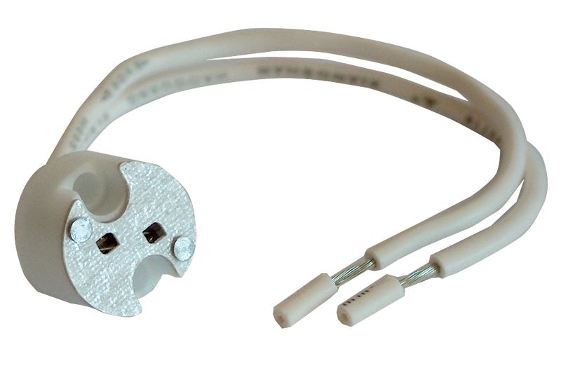 Tracon TG-5.5 Kerámia lámpafoglalat MR11/16 halogén fényforrásokhoz 12V,max.50W,G5.3